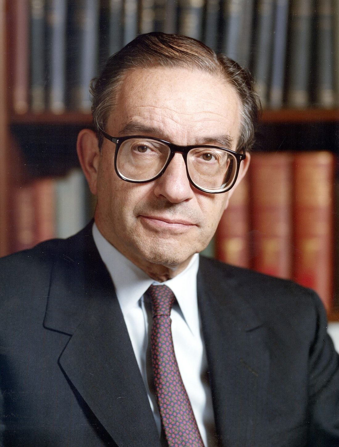 Alan Greenspan official portrait